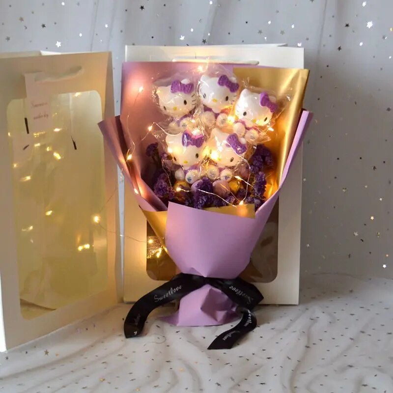 Led Sanrio Plush Bouquet